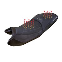 Funda de asiento Calefacción Comfort System R1300GS negro