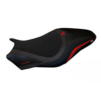 Seat Cover Alzira Velvet Monster 797 White