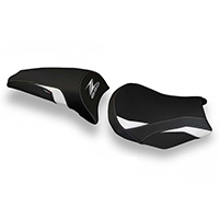 Funda Asiento Cave 1 Kawasaki Z 650 blanco