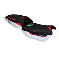 Housse De Selle Adelaide Special Mts V4 Blanc Rouge