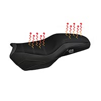 Funda de asiento Heating Comfort System F850 GS rojo