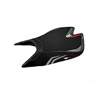 Funda Asiento STD Leon Logo Special RSV4 plata