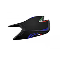 Housse de selle STD Leon Logo Special RSV4 tricolor