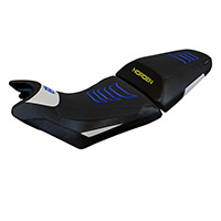 Housse De Selle Ultragrip Norvik Norden 901 Blanc Bleu