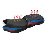 Housse de selle Heating Comfort R1250GS bleu blanc