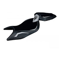 Housse De Selle Std Logo Aprilia Rs660 Argent