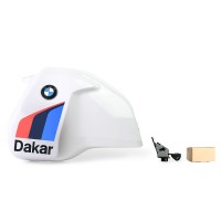 Serbatoio Maggiorato Unit Garage Dakar R12 Gs Bianco