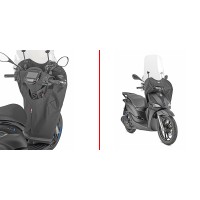 Antivento Givi Wind Tech-x Piaggio Liberty