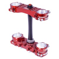 XTRIG ROCS Lenkerplatten Kit M12 CRF 450 CRF250 Rot