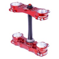 Xtrig Abrazaderas Triples ROCS M12 Yamaha Yz250F Rojo
