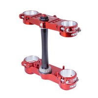 Xtrig Rocs Steering Plates Kit M12 Sup-inf Pin Bearings Kawasaki Kx450f 19-.. Offset 21-23