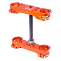 Abrazaderas Triples Xtrig Rocs-Tech KTM Sx 85 03-21 Naranja