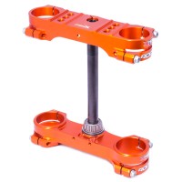 Xtrig Abrazaderas Triples Rocs-Tech Off-Set KTM Sx65 12-20 Naranja