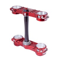 Kit de Placas de Dirección Xtrig Rocs M12 Sup-Inf Eje Rodamientos Beta Rr250/300 Rr350/430/480 15-21