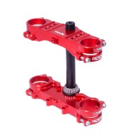 ROCS Lenkplatten Kit M12 Honda CRF 150 Offset 28 Rot