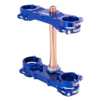 Xtrig Rocs-Tech Fester Versatz 22Mm Lenkplatten Yamaha Yz250F 24-.. Yz450F 23-.. Blau