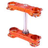 Xtrig Steering Stem Clamps Rocs Kit M12 Kawasaki Kx 85 Bronze
