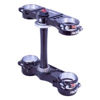 Xtrig Rocs Pro Lenkplatten Schwarzes Farbkit M12 Sup-Inf Stiftlager Ktm Sx Sxf 23-.. Hu