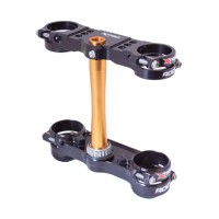 Xtrig Rocs-tech Fixed Offset 22mm Steering Plates Triumph Tf 250-x 24-.. Black - img 2