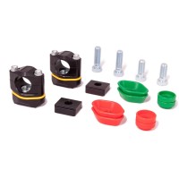 Abrazadera de Manillar Xtrig Flexfit Tornillos M12 - Manillar 28.6 mm