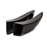 Cnc Gp Ducts - Front Brake Cooling System Matt Carbon