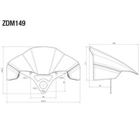 Rizoma Carbon Headlight Fairing Streetfighter V4 Silver - 4
