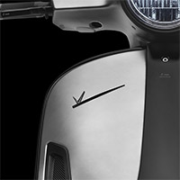 Rizoma Vespa Icon Tag V Black