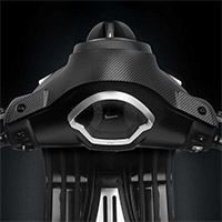 Rizoma Vespa Headlight Fairing Carbon