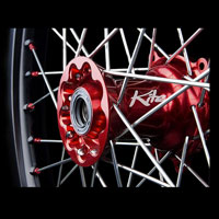 KITE Complete FRONT Weel ELITE 1.60x19 RED/GREEN-KAWASAKI KX85 01/16 - 5