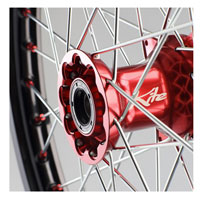 Kite Ruota Completa Elite Posteriore 1.85 X 19 Rosso/verde - Kawasaki Kxf 250 03/16 Kx 03/08 - img 2