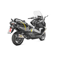 アクラポビッチ S-B6SO8-HZAAT スリップオンチタン Bmw C650 Gt