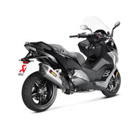 アクラポビッチ S-B6SO7-HZAAT スリップオンチタン Bmw C650 Sport