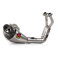 Von Akrapovic zugelassener Stahlauspuff MT-07 2024