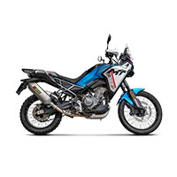 Akrapovic Titanium Approved Slip On CF Moto 450 MT