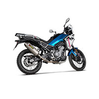 Akrapovic Titanium Approved Slip On Cf Moto 450 Mt - 3