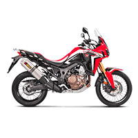 Akrapovic Slip On Titanium Ce Honda Africa Twin 2018 - 2