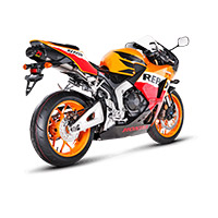 アクラポビッチスリップオンチタンCEホンダCBR600RR 2015 - 3