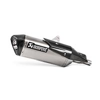 Akrapovic negro aprobado OEM Slip On X-ADV 750