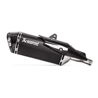 Akrapovic Slip On Approved Black Forza 750 2021