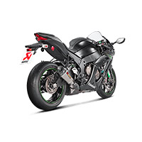 チタンレーシングZX10R 2019での Akrapovicスリップ - 3