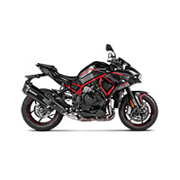 Akrapovic Slip On titanio aprobado Z H2 negro