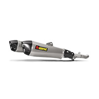 Paire Akrapovic Slip On Titane Approuvé ZZR1400