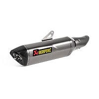 Akrapovic Titane Euro 5 Slip On Kawasaki Z 500