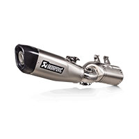 Akrapovic Slip On Homologué Titane Kawasaki Z650RS