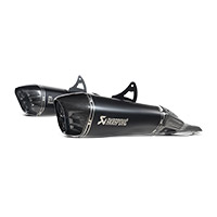 Akrapovic Titanium Black Ece Slip Ons Hayabusa 2025