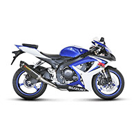 アクラポビッチスリップオンカーボン承認GSXR 750 2006