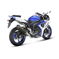 アクラポビッチスリップオンカーボン承認GSXR 750 2006 - 3