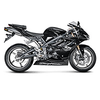 Akrapovic Slip On Titanium Approved Daytona 675/r