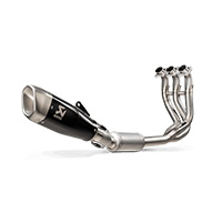 Scarico Akrapovic Racing Line Titanio nero Trident 660