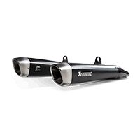 Akrapovic 2 Slip Ons Titanium Ce Black Street Twin